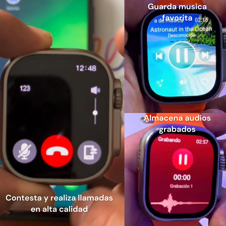 SMARTWATCH MODELO ULTRA HELLO 3 PLUS - Gama Alta