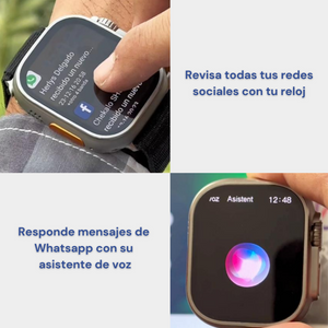 SMARTWATCH MODELO ULTRA HELLO 3 PLUS - Gama Alta