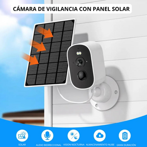 CÁMARA DE VIGILANCIA PROTEX CON PANEL SOLAR