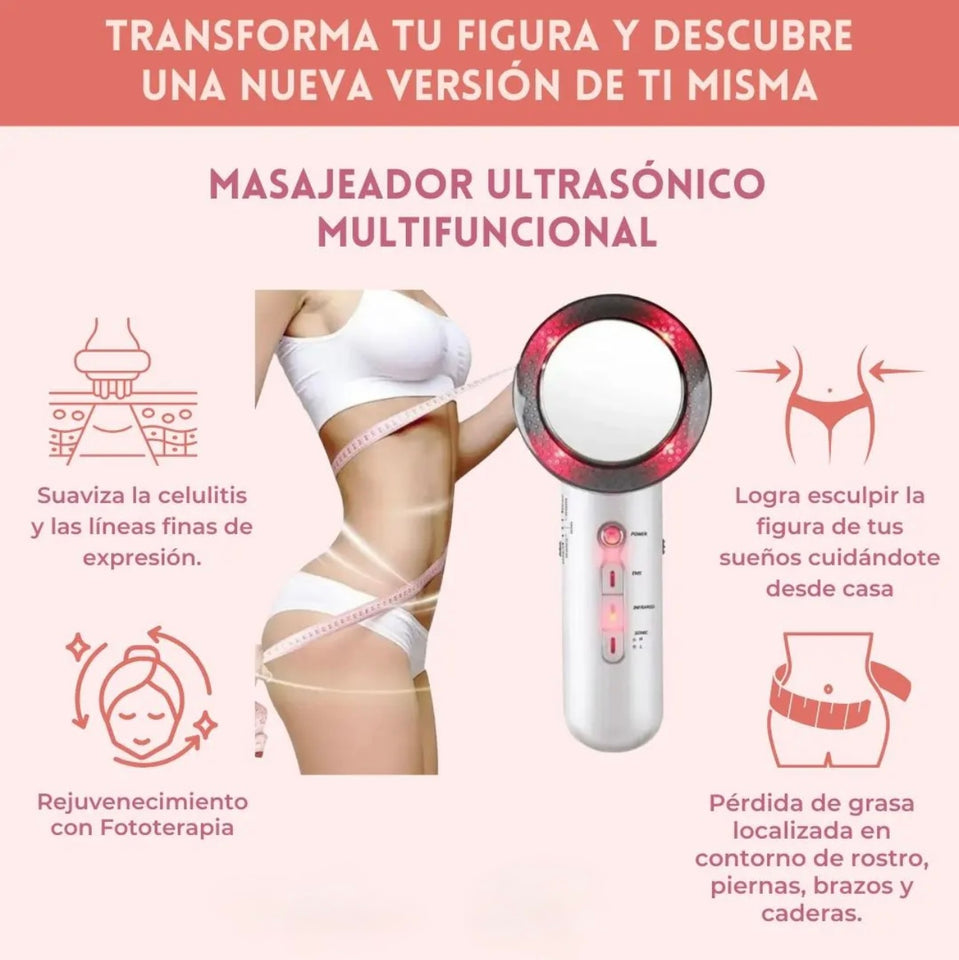 MASAJEADOR ULTRASÓNICO PREMIUM