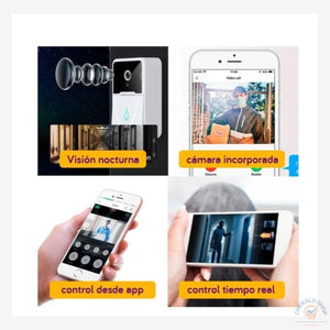TIMBRE INTELIGENTE CON CAMARA E INTERCOMUNICADOR