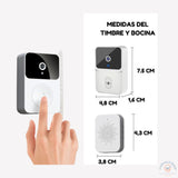 TIMBRE INTELIGENTE CON CAMARA E INTERCOMUNICADOR